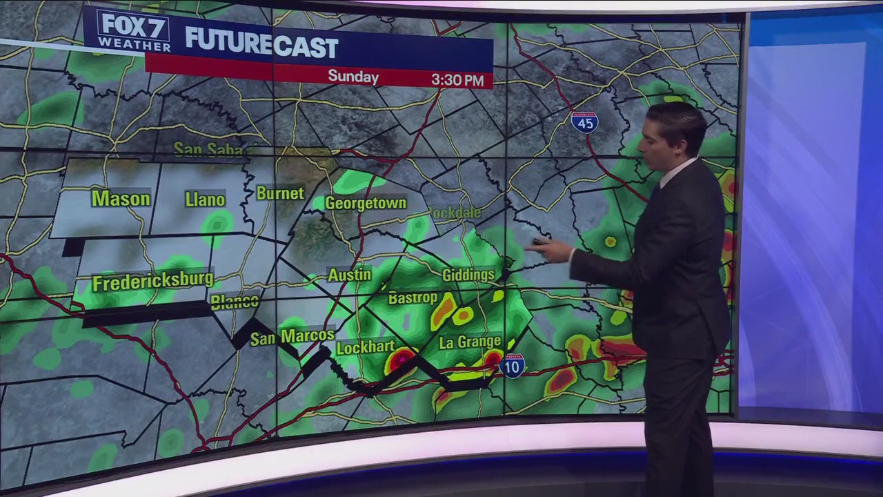 Central Texas weather: Rain chances sticking around through next week