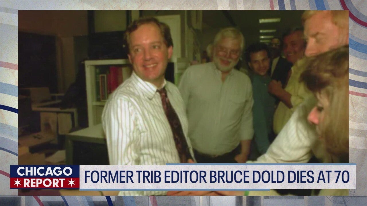 Former Chicago Tribune editor Bruce Dold dies at 70 | The Chicago Report