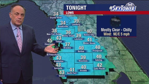 Tampa weather | Bay Area's cold-front persists