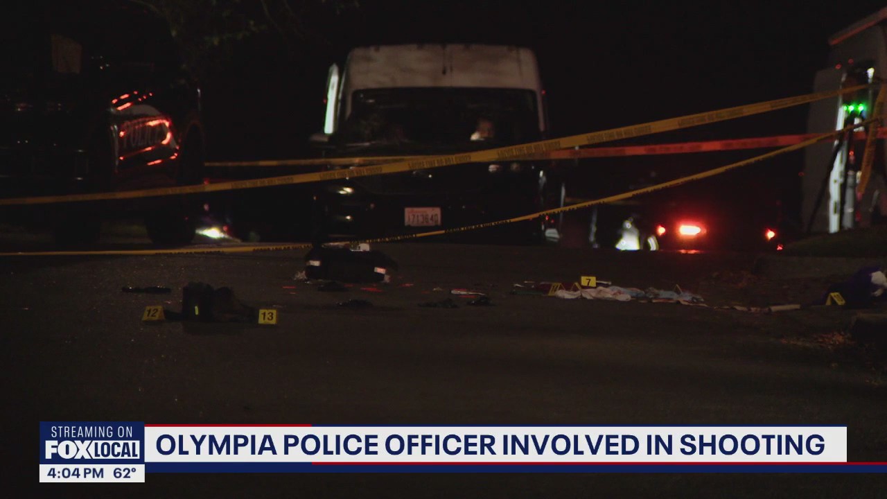 Olympia police officer involved in shooting
