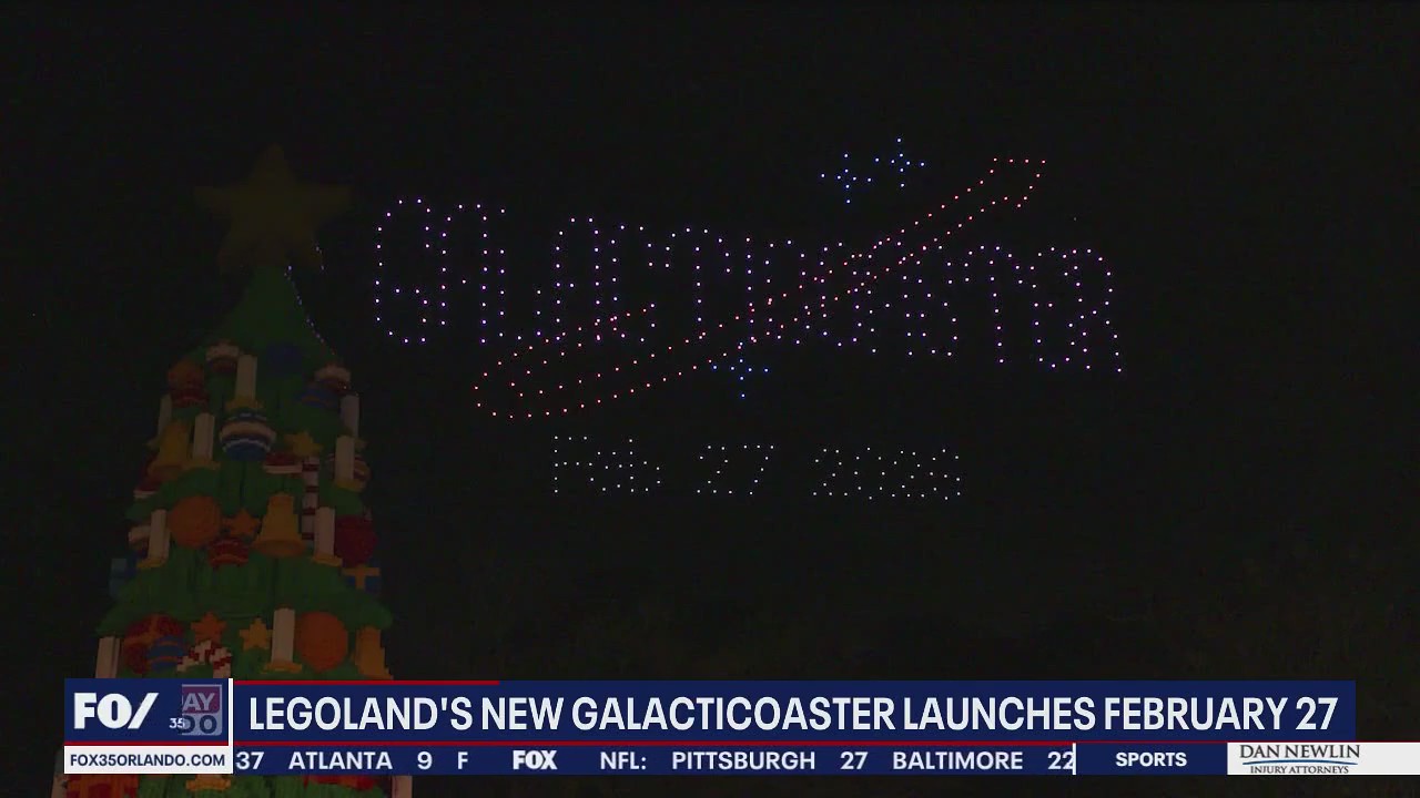 Legoland Florida reveals opening date for Galacticoaster