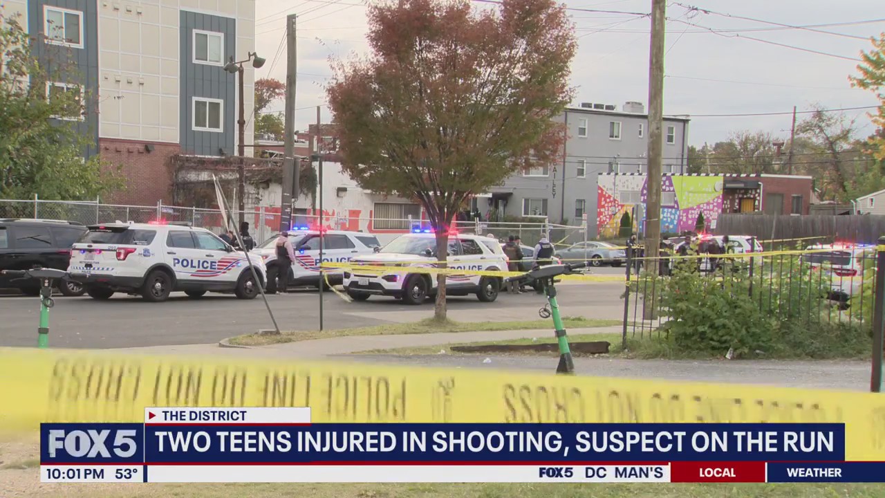 2 teens injured in shooting in Northeast DC | FOX 5 DC