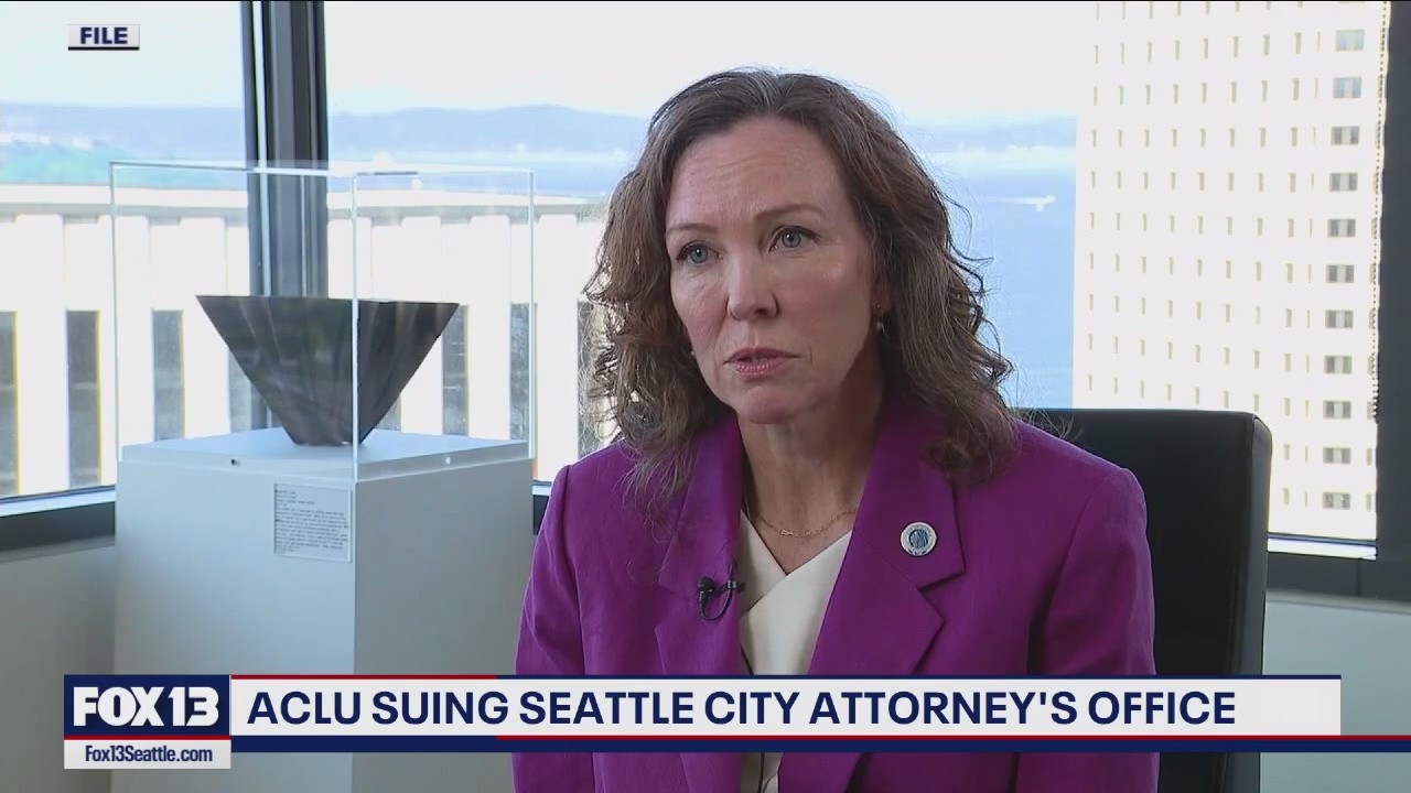 ACLU suing Seattle City Attorney's Office | FOX 13 Seattle