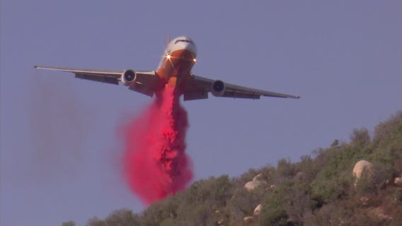 Mandatory evacuations ordered as Wildomar Fire grows