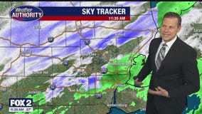 The heavy snow is over but some remaining rain/snow could affect us
