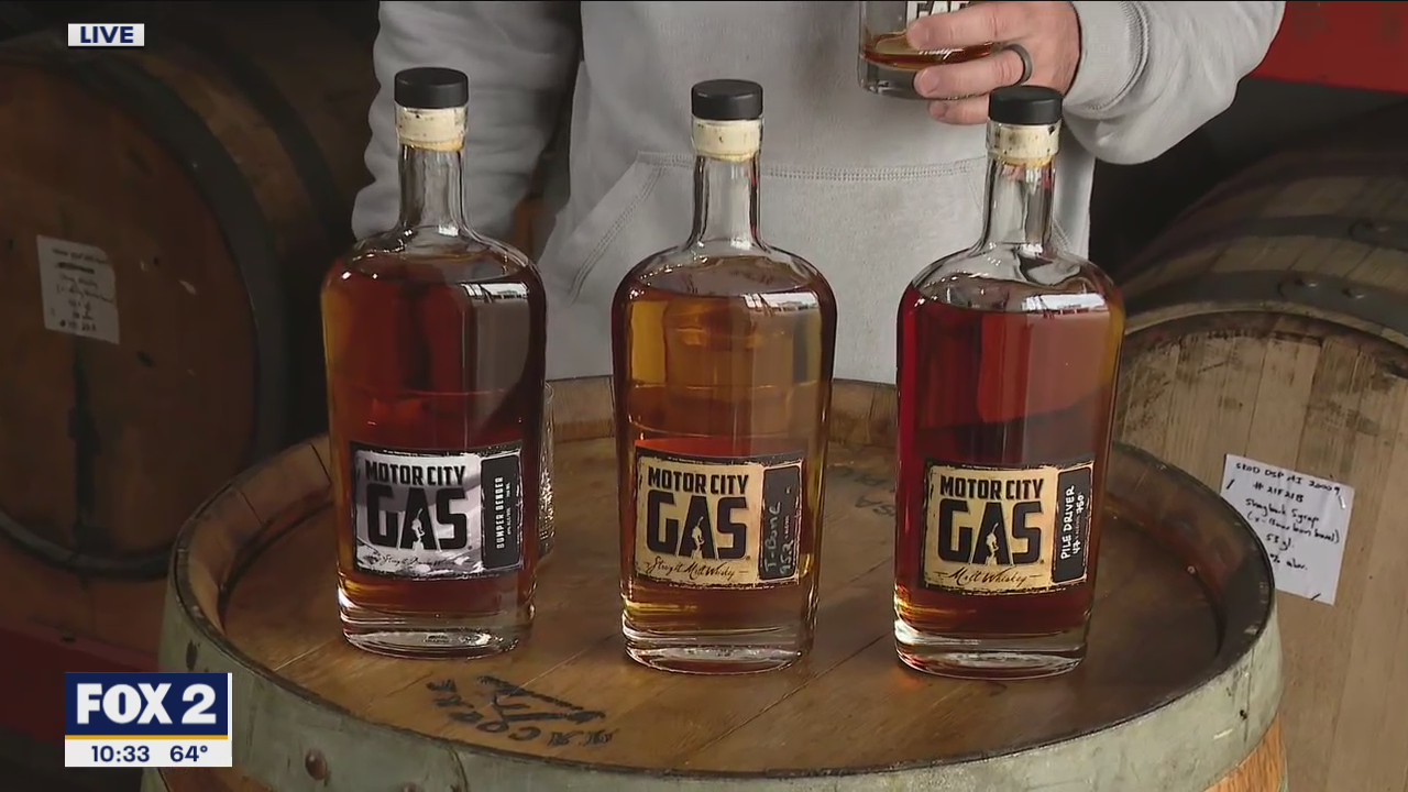 Motor City Gas Whiskey Distillery wins International Awards