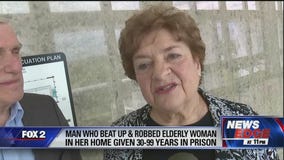 Man who beat up, robbed elderly woman in her home given 30-99 years in prison