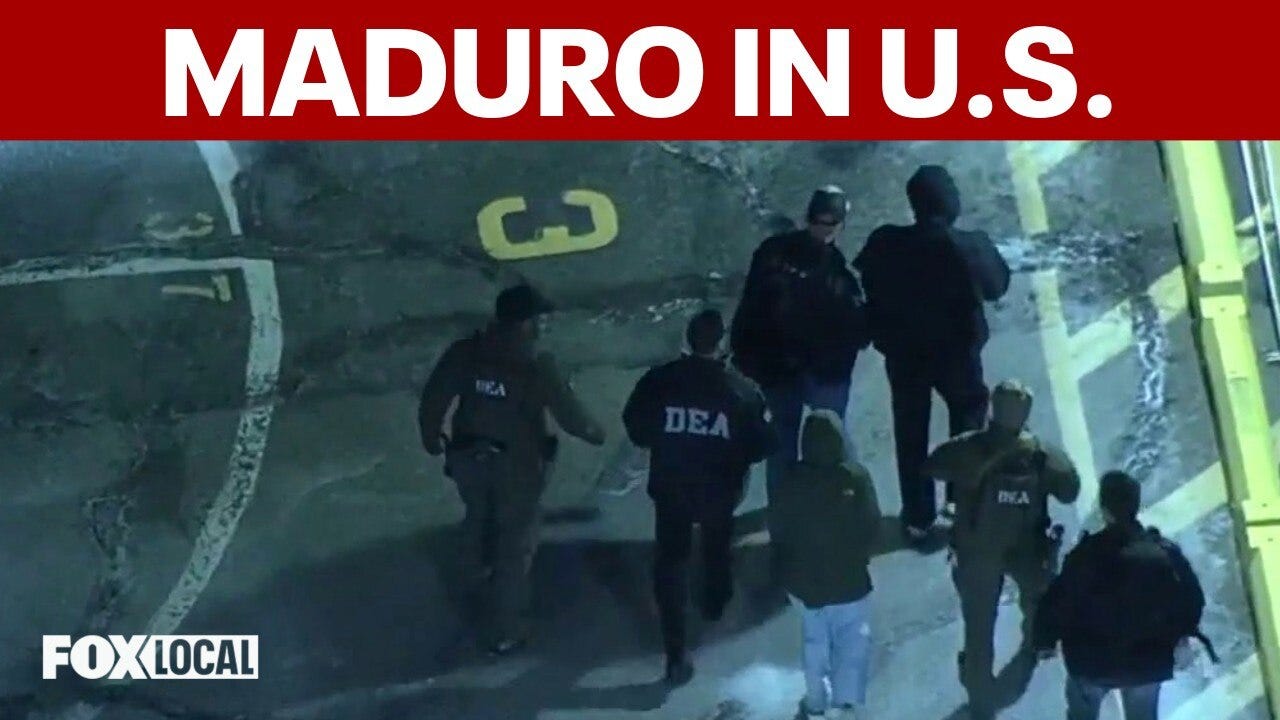 Maduro and wife land in US at Brooklyn detention center following capture