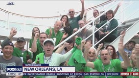 Eagles Super Bowl: Fans invade New Orleans on land and by sea