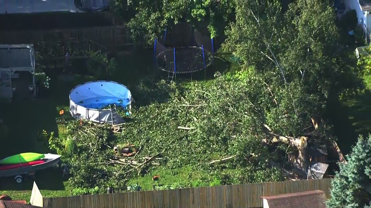 Storm damage in western Wisconsin [RAW]