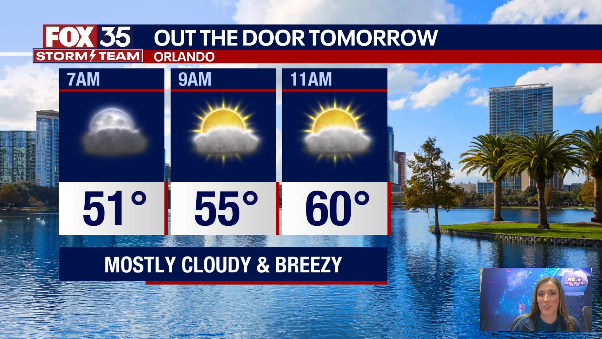 Orlando PM Weather Forecast: January 12, 2024