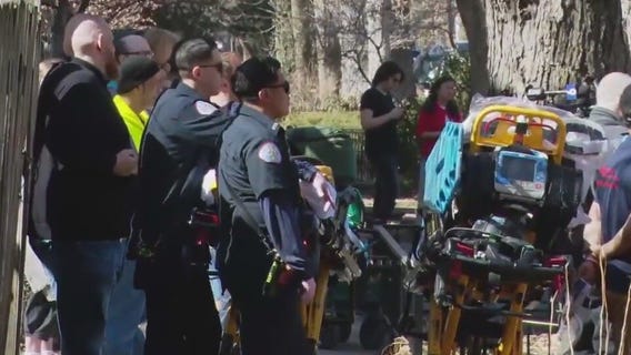 Fire reported in Ukrainian Village