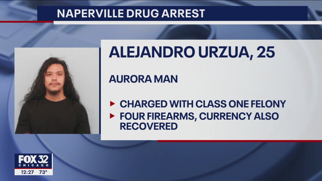 Aurora man charged with selling cocaine in Naperville area | FOX 32 Chicago