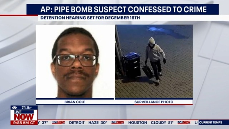 What's next for DC pipe bomb suspect Brian Cole
