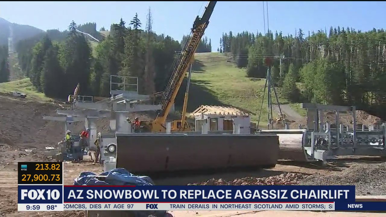 Arizona Snowbowl to replace Agassiz chairlift