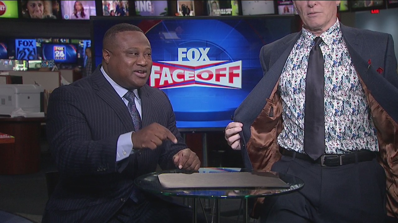 FOX Faceoff - Texans-Patriots playoff game