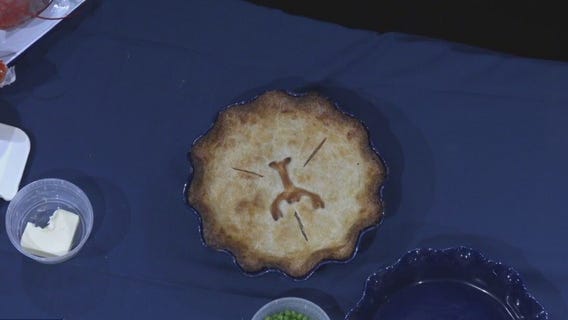 Pot pie with Garbo's and Pie Hole Project