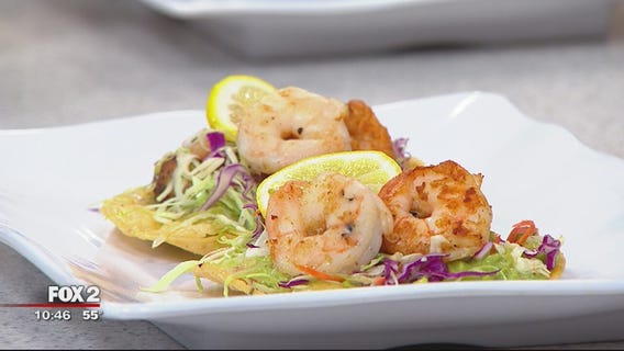 Montage Grill's seafood tostadas