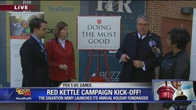 FOX 5 DC CARES: Salvation Army Red Kettle Campaign Kick Off