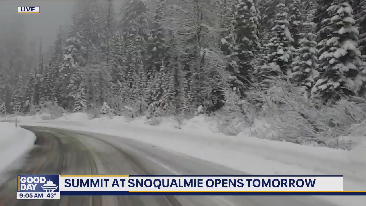Summit at Snoqualmie announces opening day for skiers
