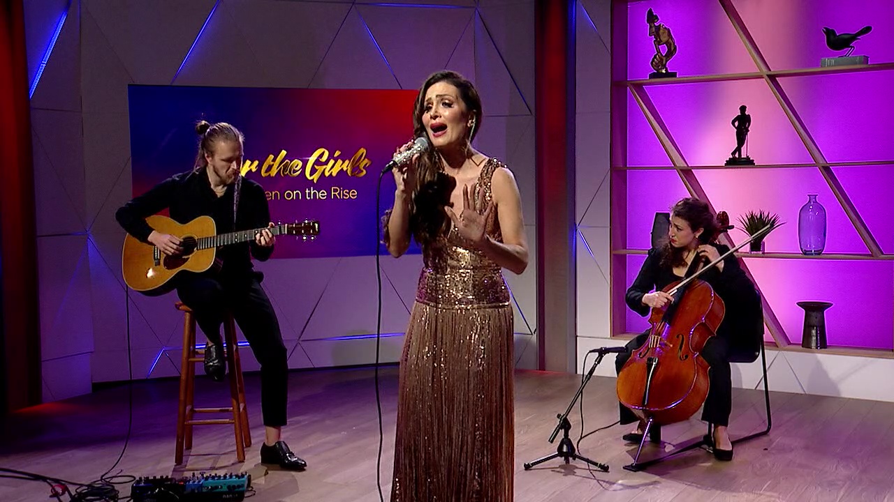 V. Contreras performs 'Done Playing Small' live in the FOX 13 studio