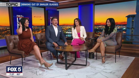 LIKE IT OR NOT: Drinking out of small glasses