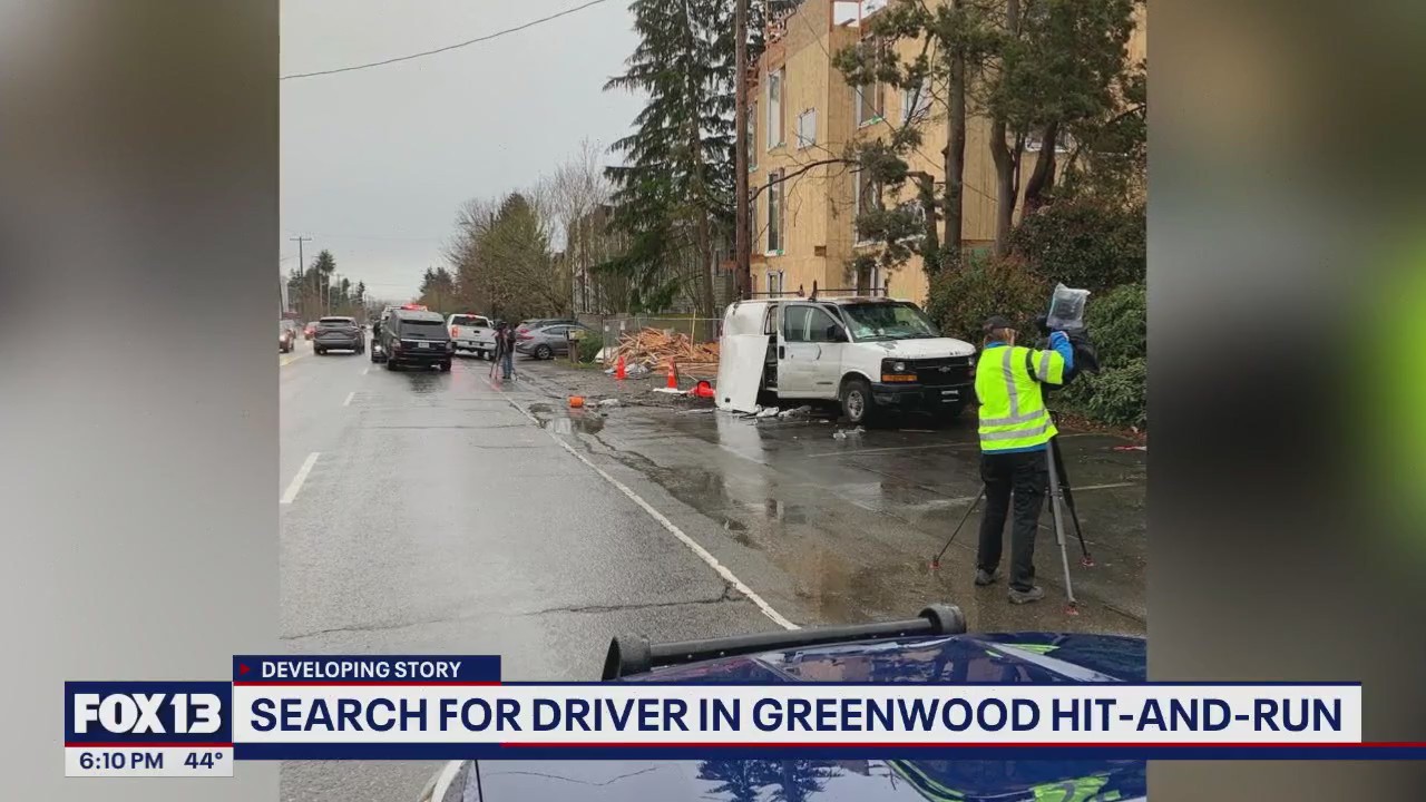 Driver sought in Greenwood hit-and-run
