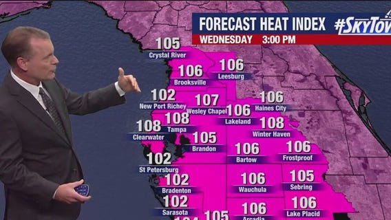 Tampa weather | Wednesday forecast