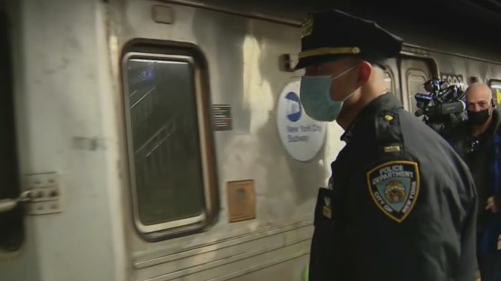 NYPD getting homeless off subways, says MTA