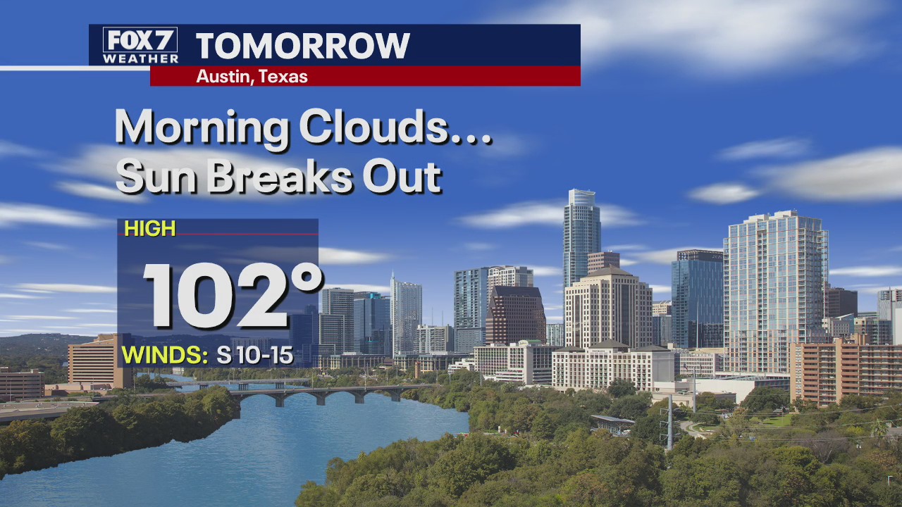 Evening weather forecast for July 29, 2020