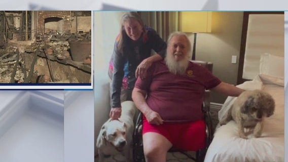 Navy veterans lose everything in Eaton Fire