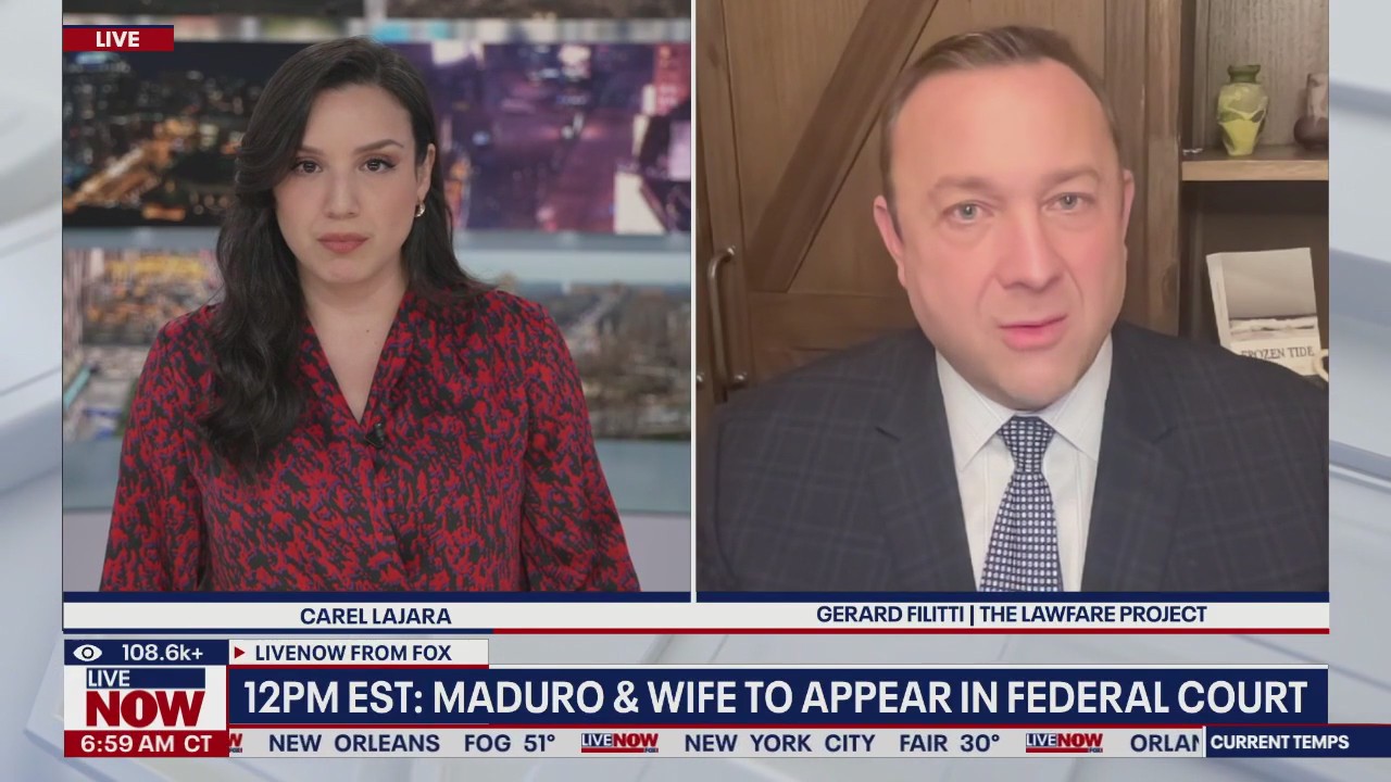 What are the charges against Venezuela's Maduro?