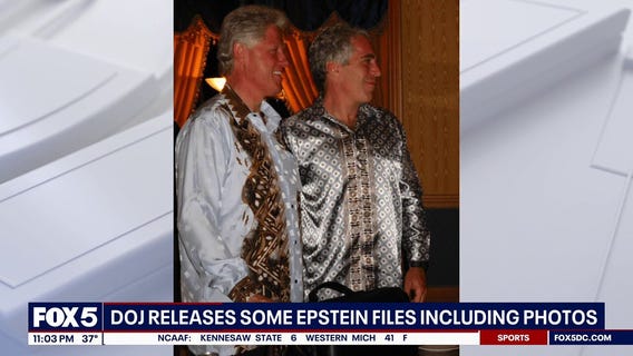 DOJ releases some Epstein files