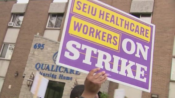 Striking health care workers target facilities in Metro Detroit