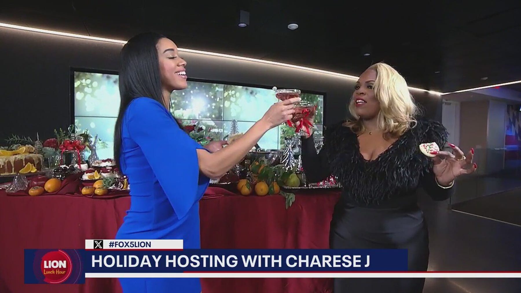 Holiday hosting with Charese J