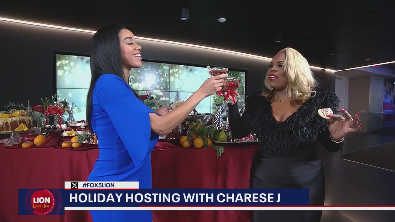 Holiday hosting with Charese J
