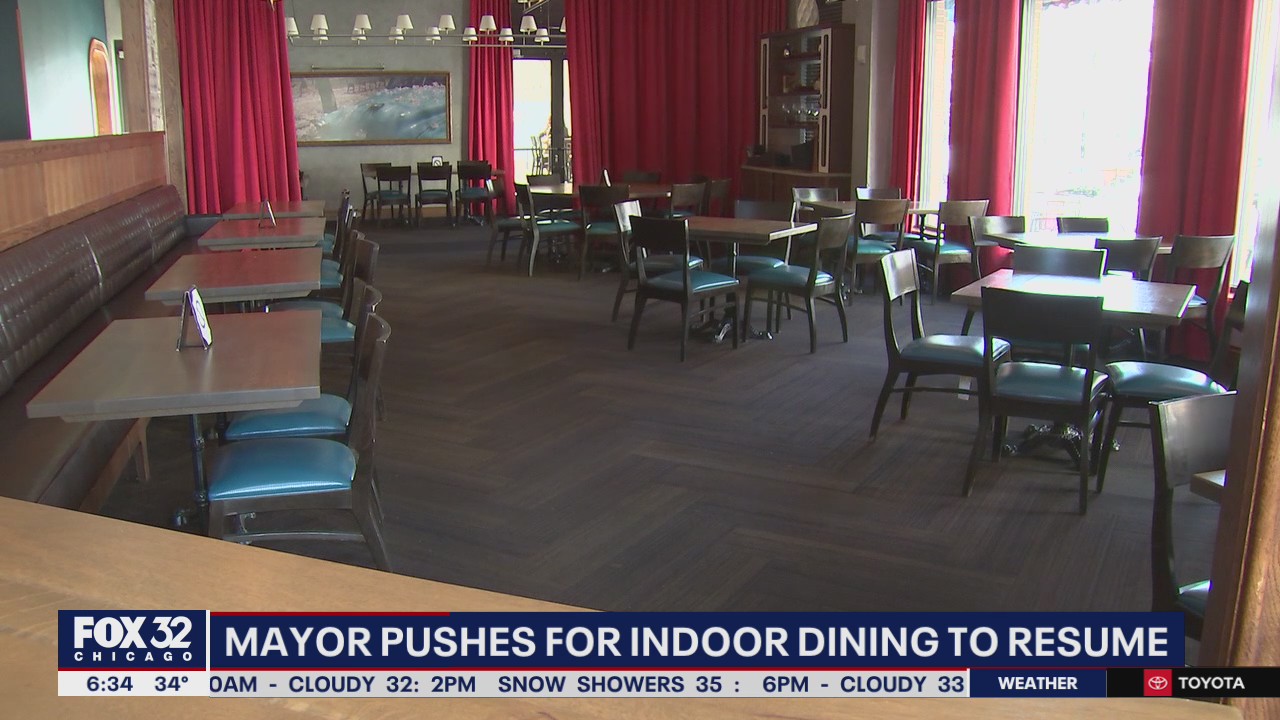 Lightfoot pushes for return of indoor dining as state mulls rolling back COVID restrictions