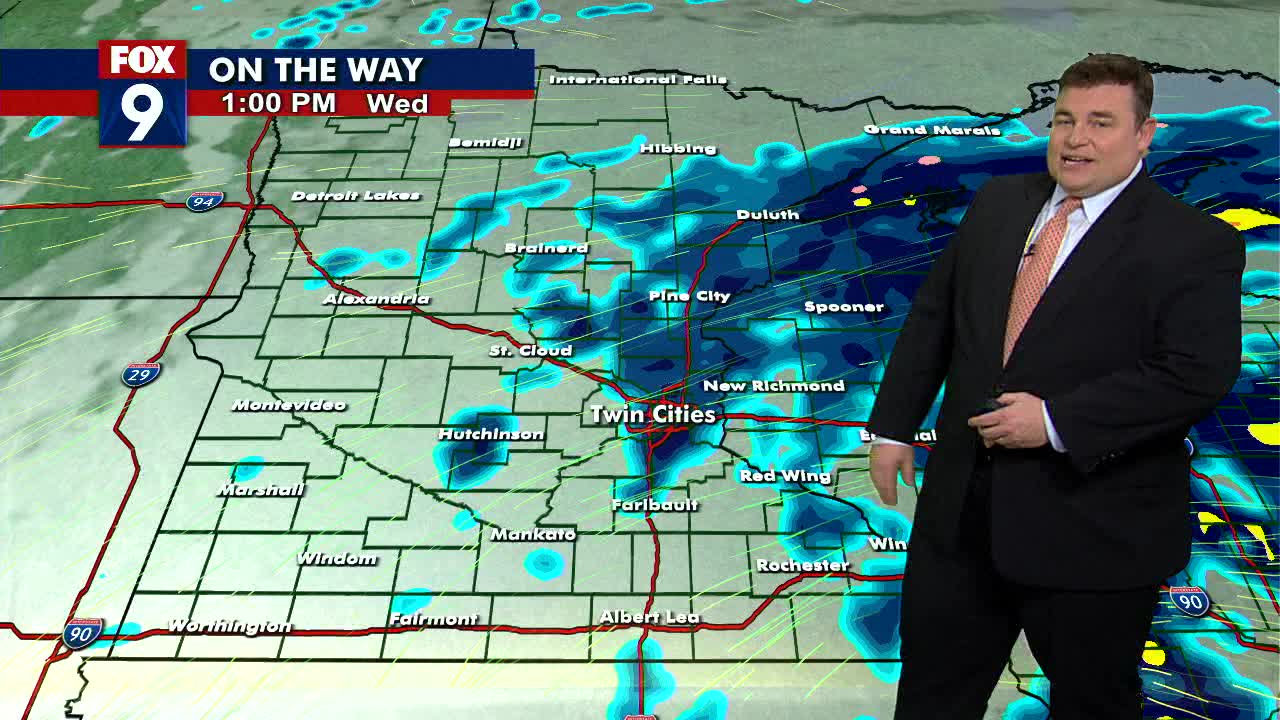 Minnesota weather: Rain will be hit and miss Wednesday afternoon