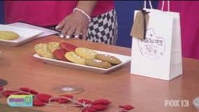 Making Eras Tour-themed treats with Cookies with Tiffany