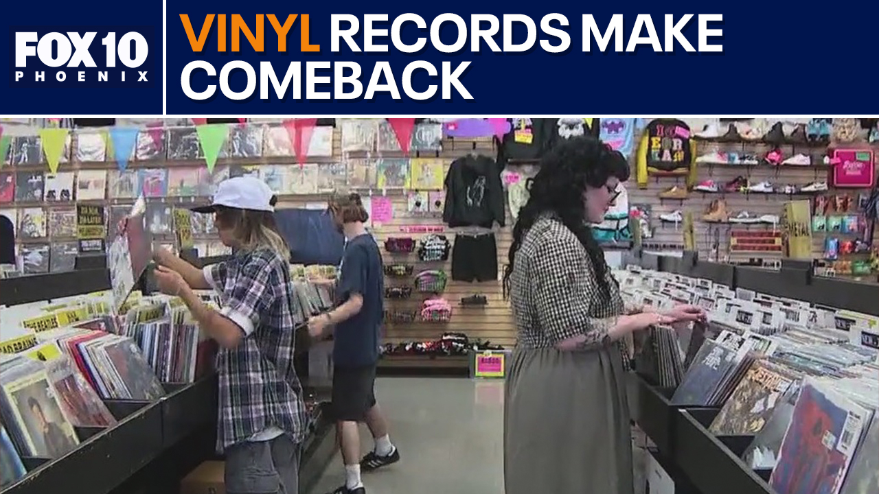 Vinyl record sales are spiking to 1980s levels