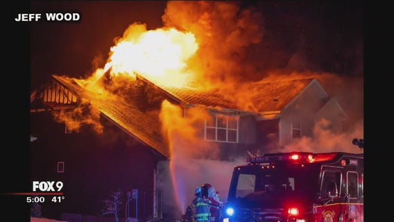 Community rallies around Lakeville family after house fire
