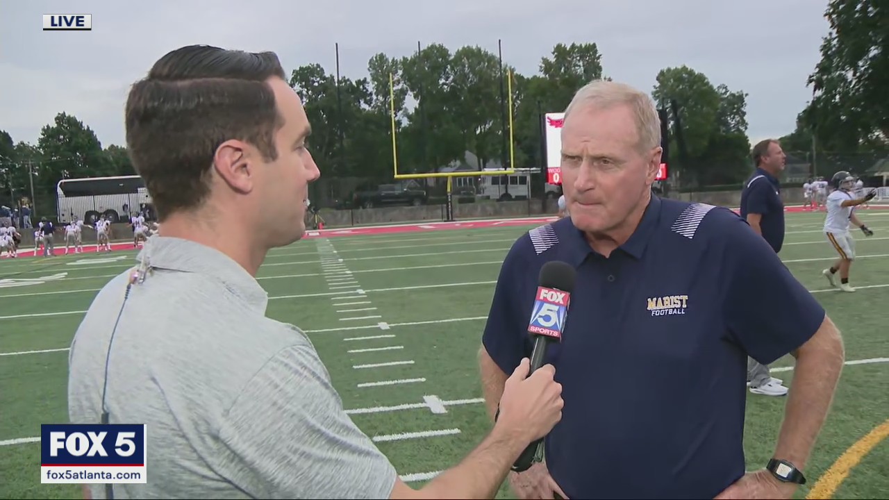 Marist head coach Alan Chadwick