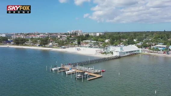 Artsy, charming Gulfport, seen from above