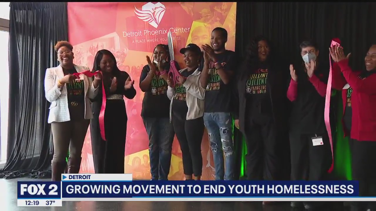 Detroit Phoenix Center ribbon cutting for new headquarters in Youthville Detroit