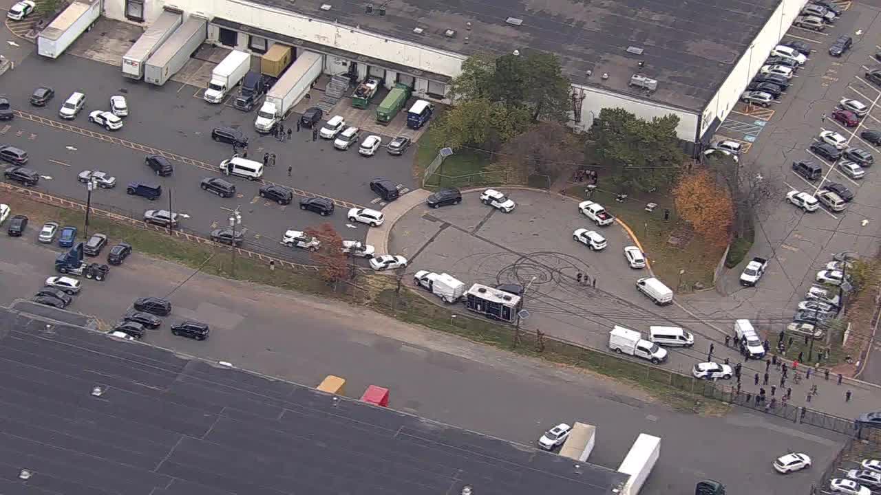 SkyFOX over NJ ICE raid in Avenel