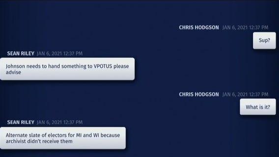 Jan. 6 hearing: Ron Johnson wanted to deliver fake elector votes, texts reveal