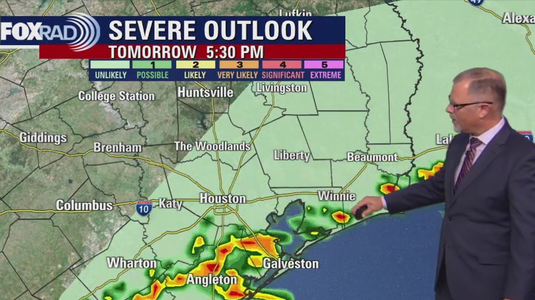 Houston weather: Storms possible for your Tuesday
