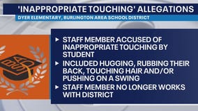 Burlington Dyer Elementary 'unwanted touching,' staffer no longer with district