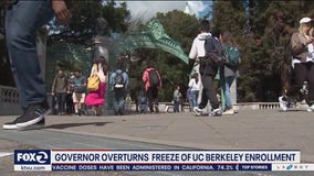 Governor Newsom overturns freeze on UC Berkeley enrollment