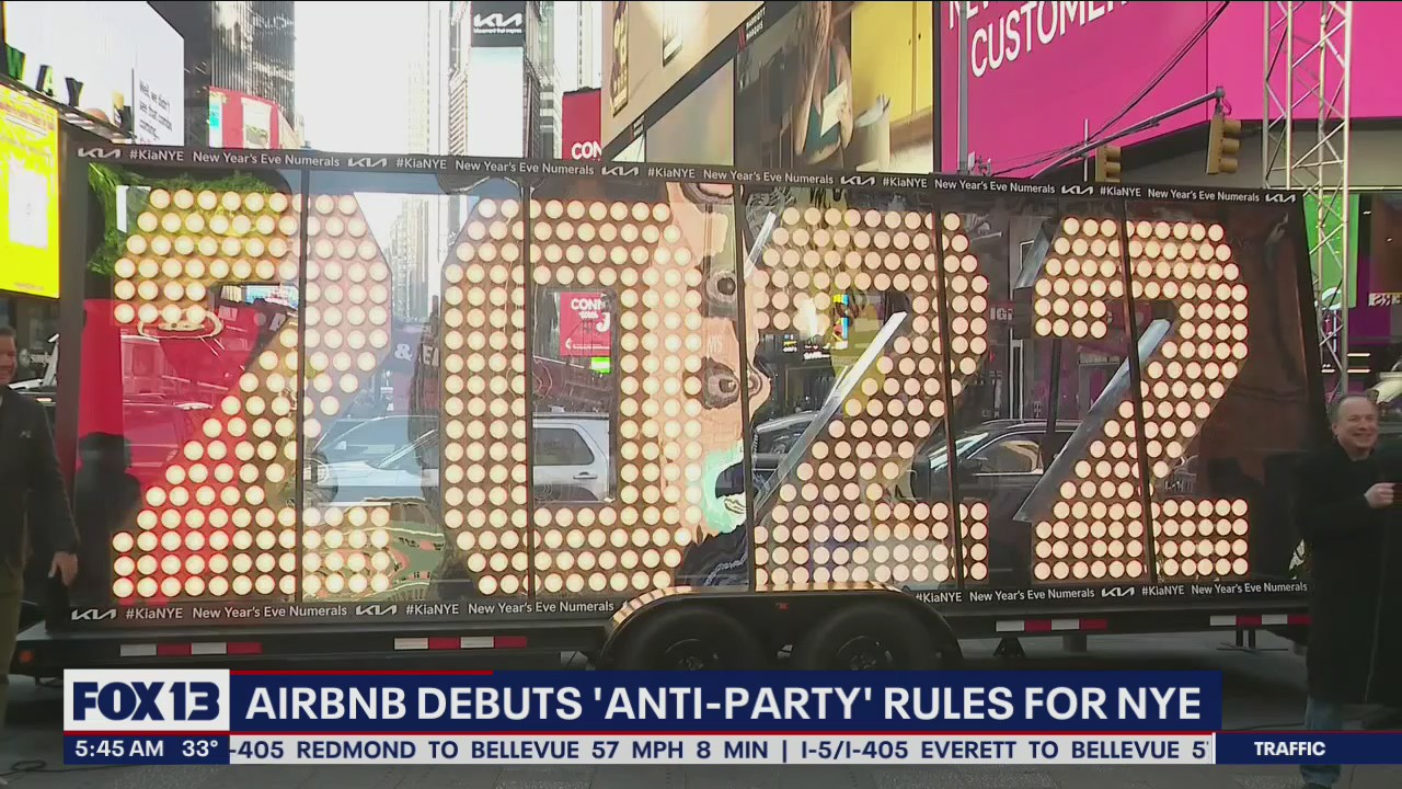 Airbnb rolls out anti-party rules for NYE
